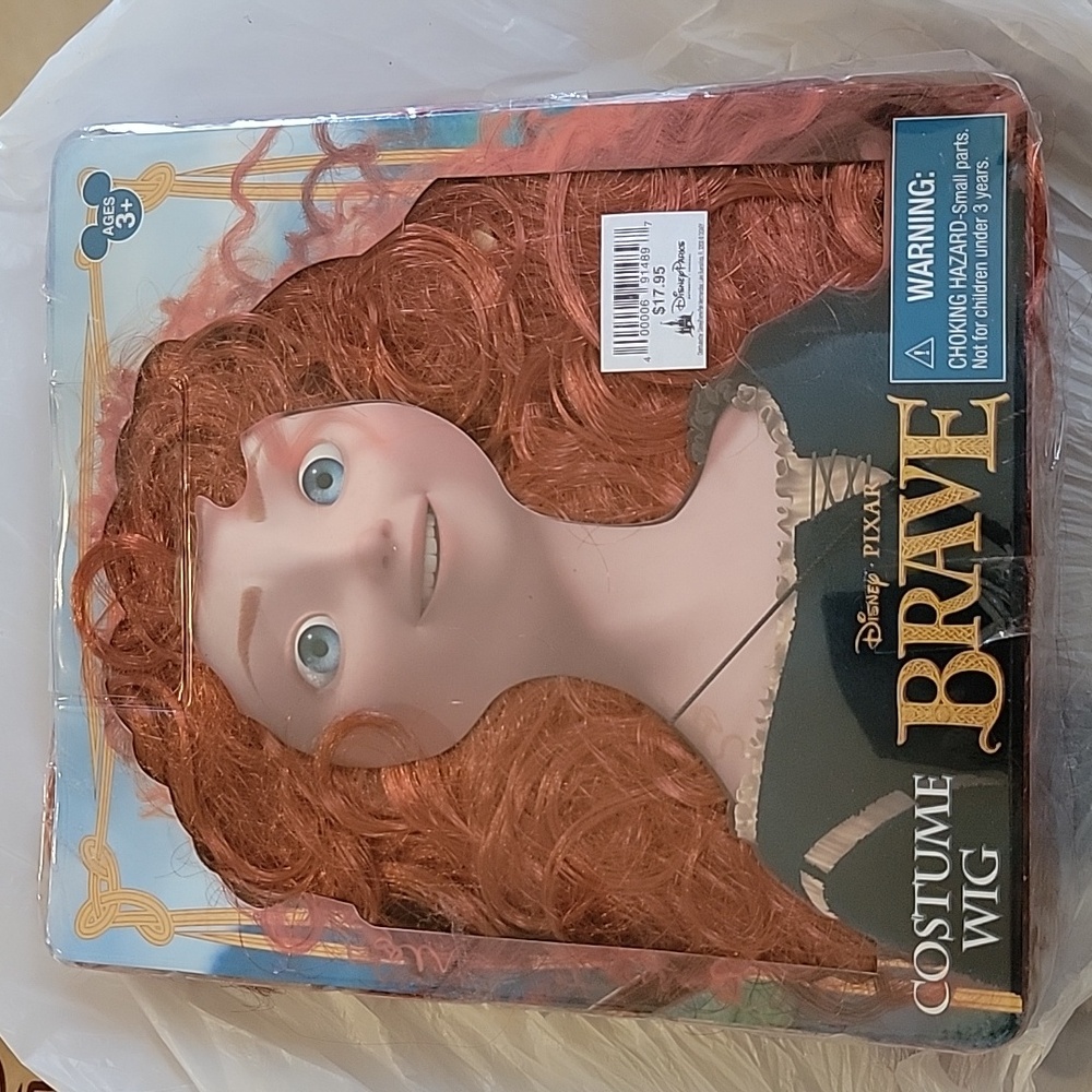 DISNEY PARK BRAVE COSTUME WIG